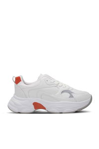 Slazenger - Slazenger ZUSA Kadın Beyaz / Turuncu Koşu & Yürüyüş Spor Ayakkabısı Slazenger - Slazenger ZUSA Kadın Beyaz / Turuncu Koşu & Yürüyüş Spor Ayakkabısı