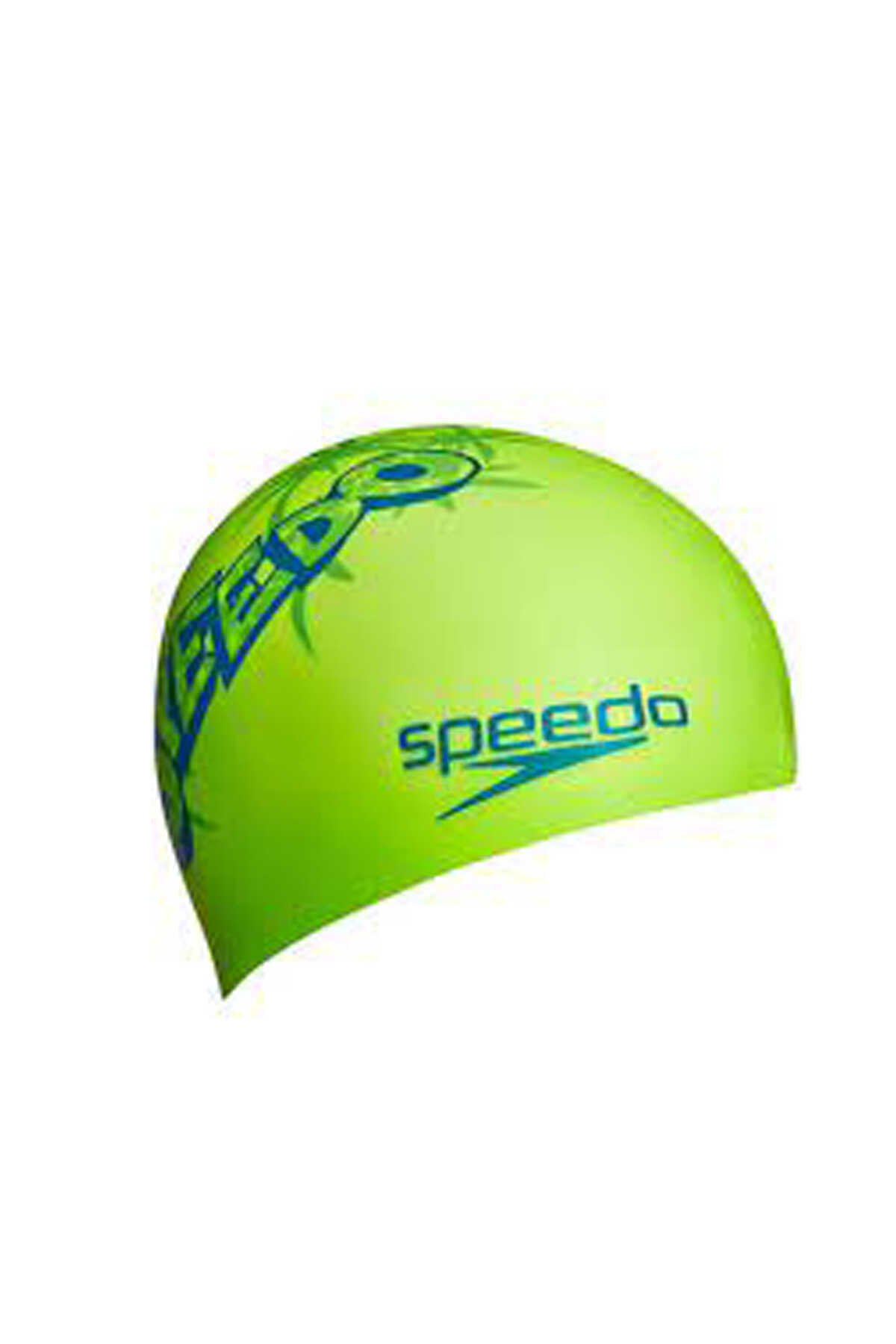 Speedo - Speedo SLOGAN PRT CAP JU Bone Renk Baskılı