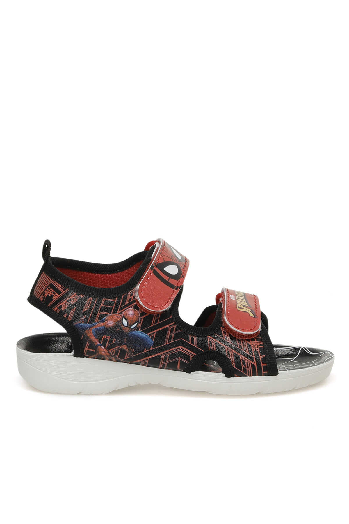 Spider Man - Spider Man 3P PENA.P3FX Unisex Çocuk Sandalet Siyah