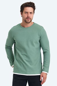 The crow - The Crow BRUCE WILLIS Erkek Haki Sweatshırt