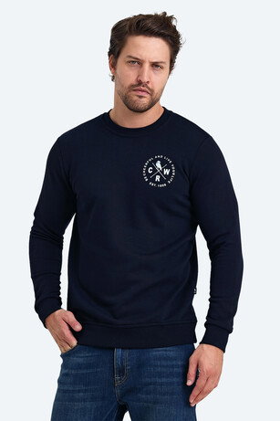 The Crow LIFE Erkek Lacivert Sweatshırt