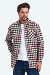 The crow - The Crow MANCHESTER Erkek Kiremit Gömlek