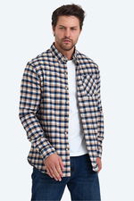 The crow - The Crow MANCHESTER Erkek Lacivert Gömlek