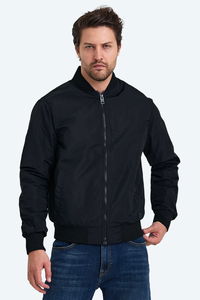 The crow - The Crow OXFORD Erkek Siyah Mont & Kaban