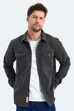 The crow - The Crow PETER Erkek Antrasit Gömlek