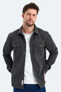 The crow - The Crow PETER Erkek Antrasit Gömlek