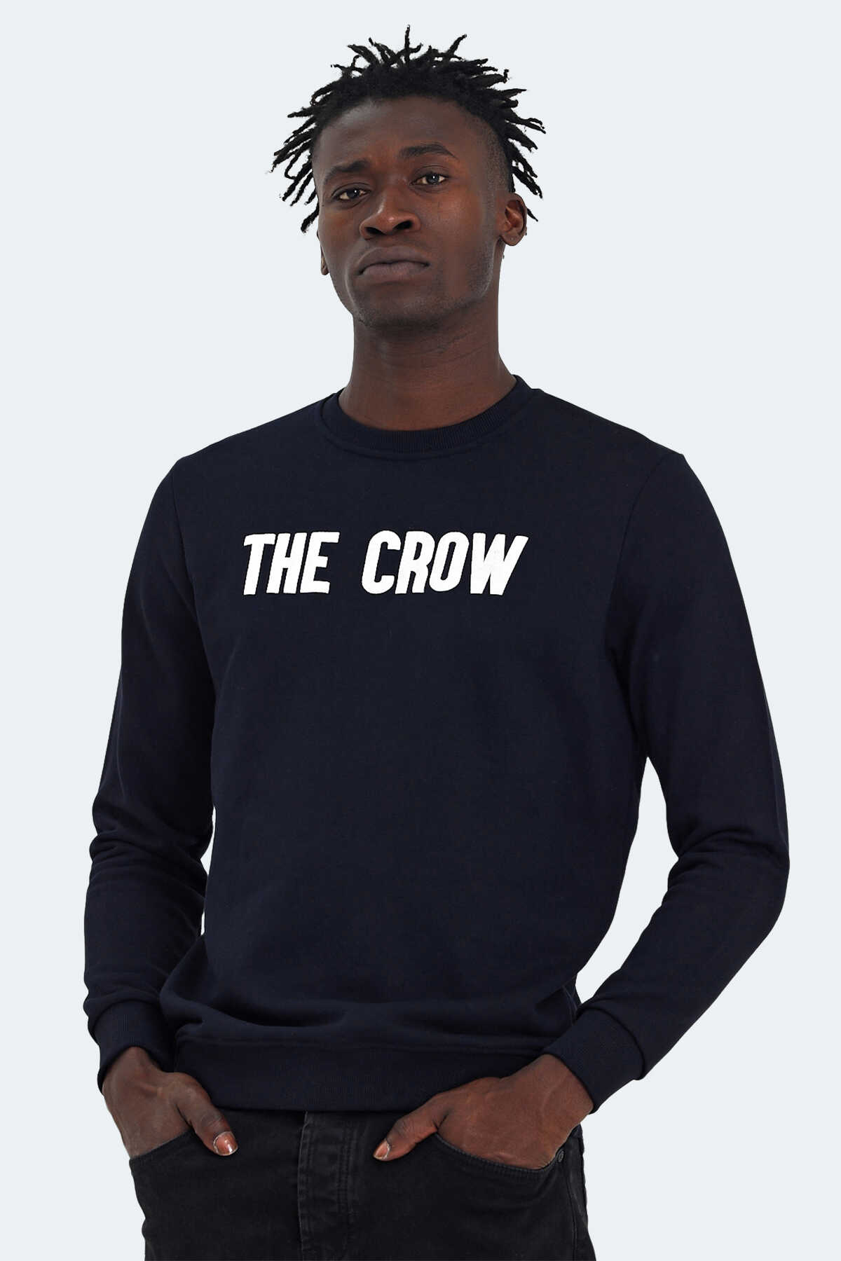 The crow - The Crow THE CROW Erkek Sweatshirt Lacivert