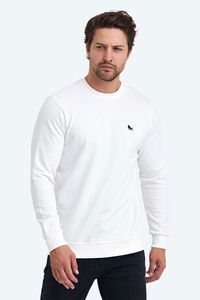 The crow - The Crow VENOM Erkek Ekru Sweatshirt