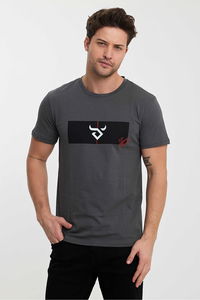 Twobull - Twobull DENVER Erkek Füme Tişört Twobull - Twobull DENVER Erkek Füme Tişört