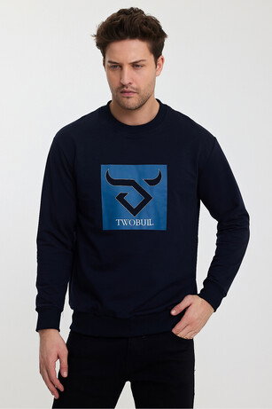 Twobull OSLO Erkek  Lacivert Sweatshırt 