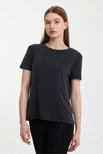 Twobull - Twobull TOKYO Kadın Füme Tişört