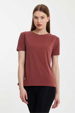 Twobull - Twobull TOKYO Kadın Gül Kurusu Tişört Twobull - Twobull TOKYO Kadın Gül Kurusu Tişört