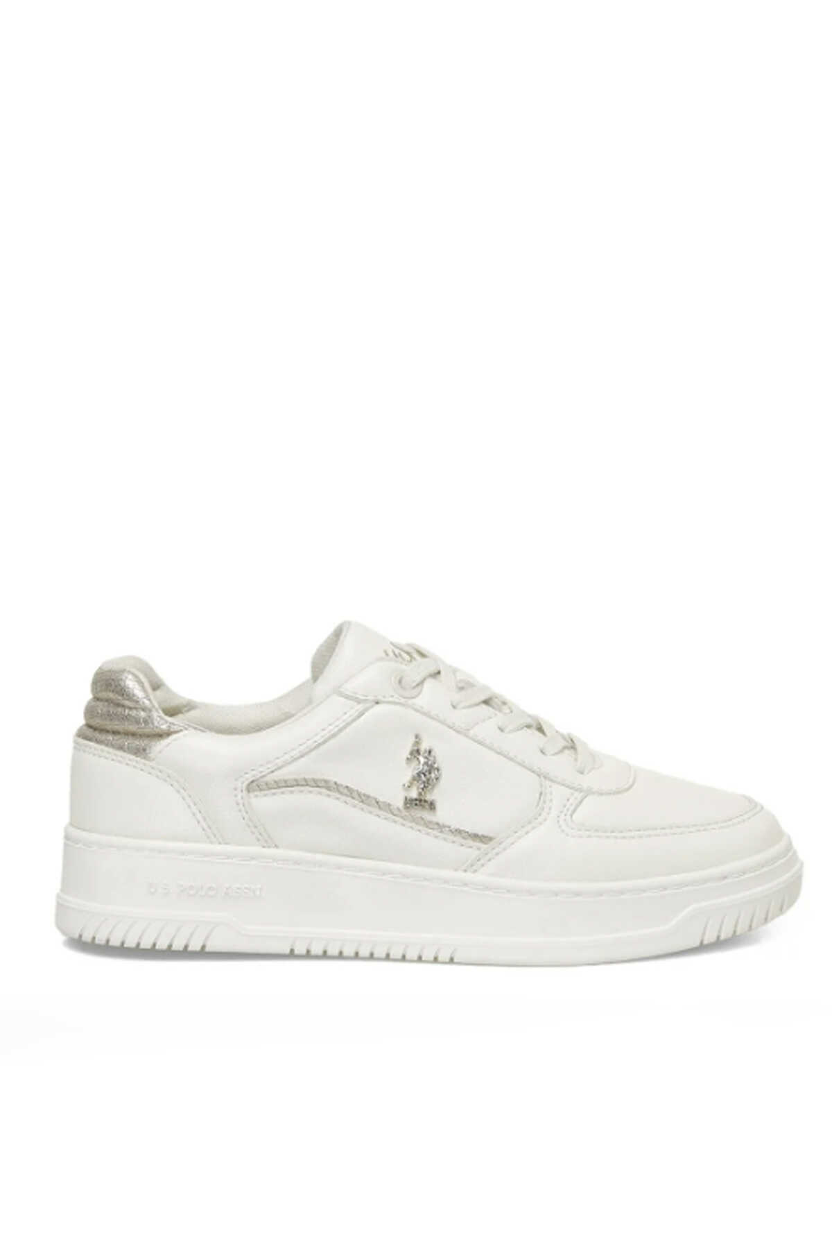 U.S. Polo Assn. - U.S. Polo Assn. 4F GRACE 4PR Kadın Bej Sneaker