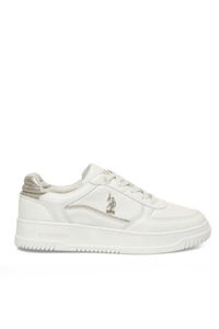 U.S. Polo Assn. - U.S. Polo Assn. 4F GRACE 4PR Kadın Bej Sneaker U.S. Polo Assn. - U.S. Polo Assn. 4F GRACE 4PR Kadın Bej Sneaker