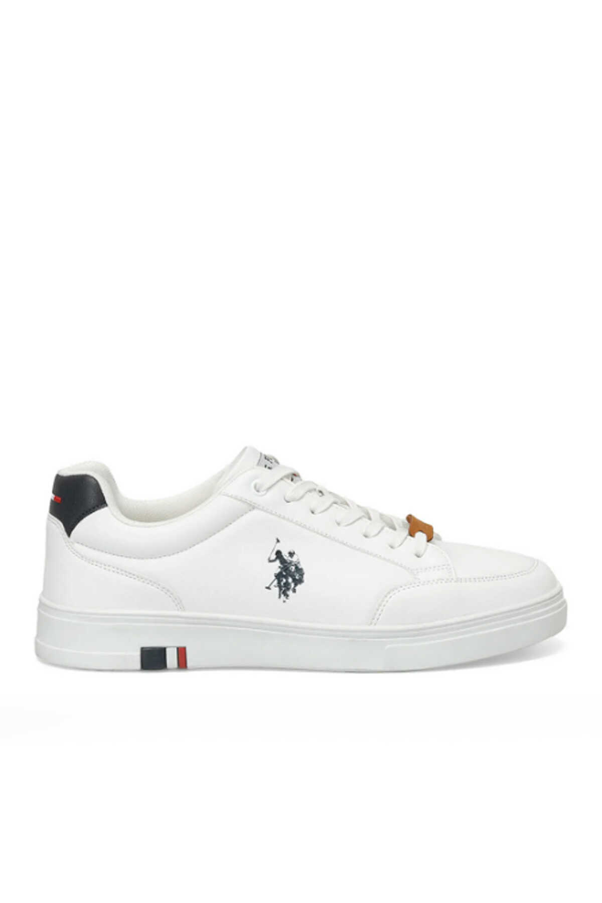 U.S. Polo Assn. - U.S. Polo Assn. 4F NORM 4PR Erkek Sneaker Ayakkabı Beyaz