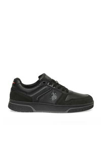 U.S. Polo Assn. - U.S. Polo Assn. 4F VICENTE 4PR Erkek Siyah Sneaker