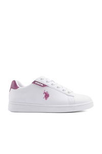 U.S. Polo Assn. - U.S. Polo Assn. 4M COSTA WMN 4FX Kadın Beyaz Sneaker