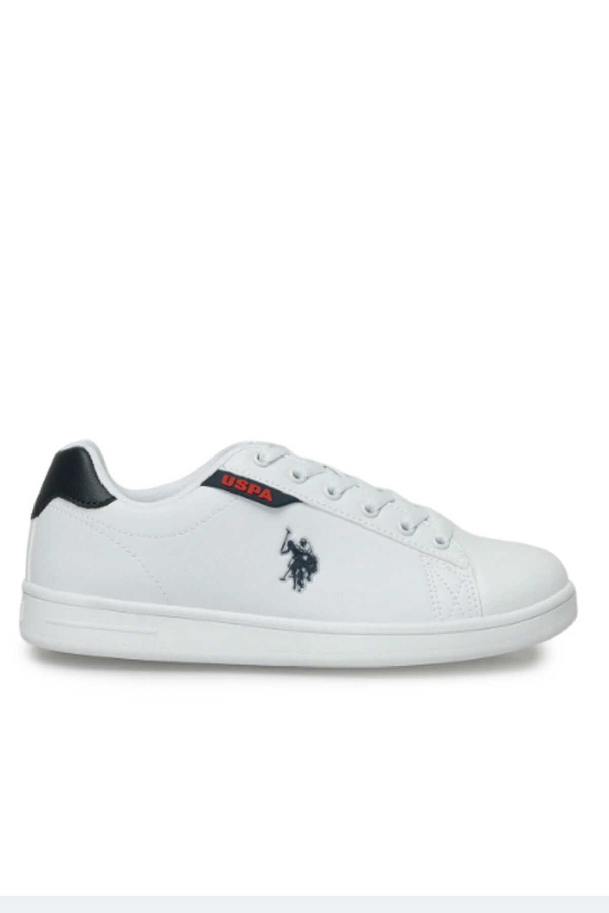 U.S. Polo Assn. - U.S. Polo Assn. 4M COSTA WMN 4FX Kadın Sneaker Ayakkabı Beyaz