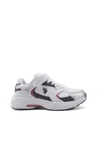 U.S. Polo Assn. - U.S. Polo Assn. 4M FELIX JR 4FX Unisex Çocuk Beyaz Sneaker