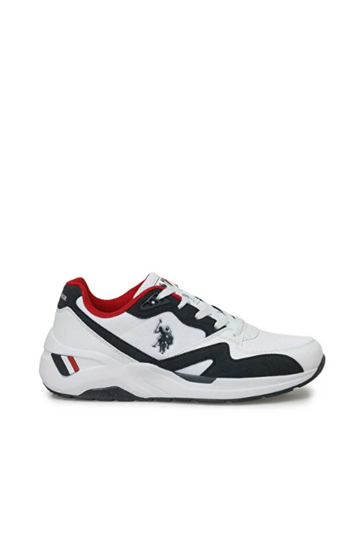 U.S. Polo Assn. - U.S. Polo Assn. 4M HUSKY 4FX Erkek Beyaz Sneaker