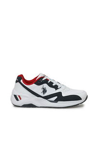 U.S. Polo Assn. - U.S. Polo Assn. 4M HUSKY 4FX Erkek Beyaz Sneaker U.S. Polo Assn. - U.S. Polo Assn. 4M HUSKY 4FX Erkek Beyaz Sneaker