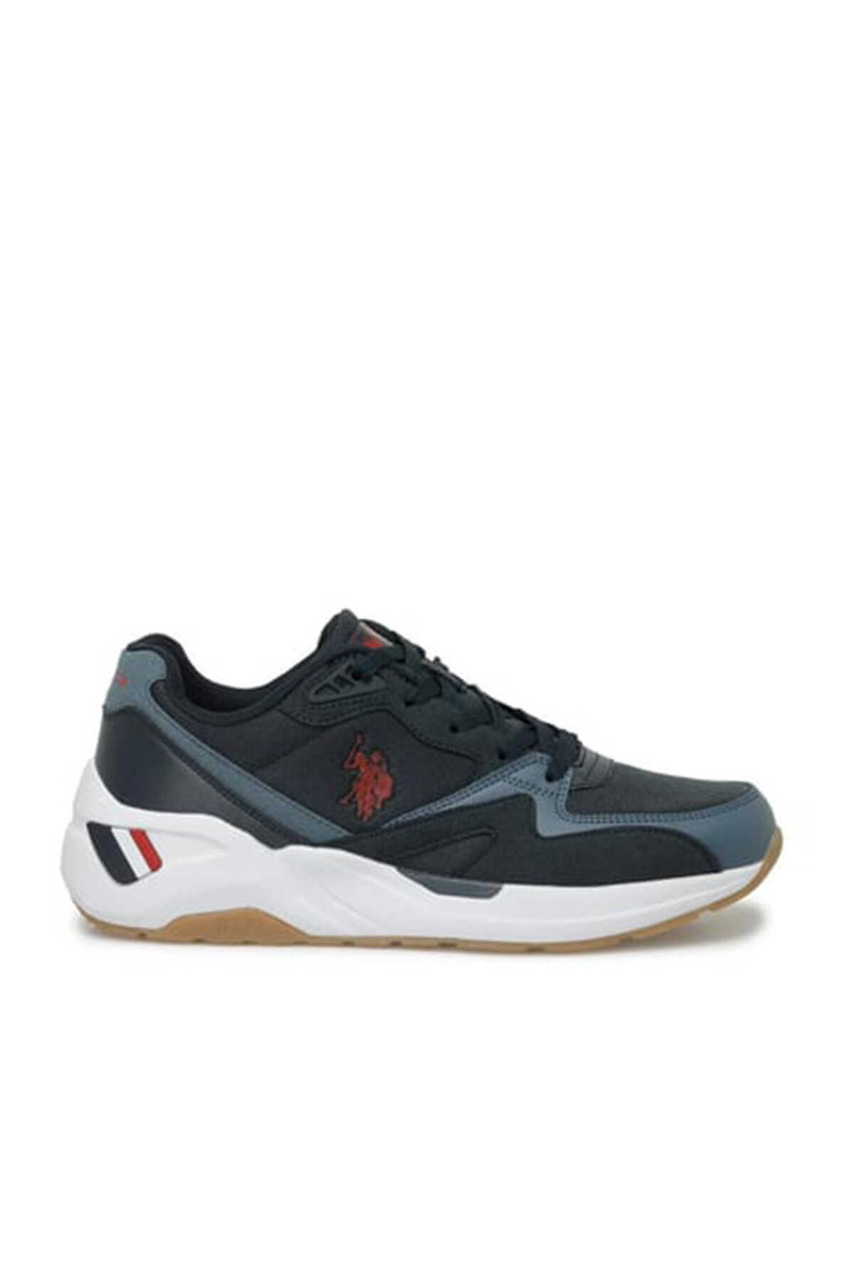U.S. Polo Assn. - U.S. Polo Assn. 4M HUSKY 4FX Erkek Lacivert Sneaker