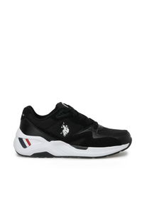 U.S. Polo Assn. - U.S. Polo Assn. 4M HUSKY 4FX Erkek Siyah Sneaker