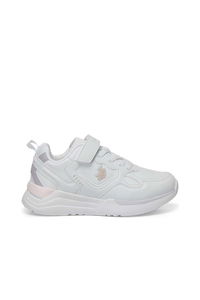 U.S. Polo Assn. - U.S. Polo Assn. 4M INTER JR 4FX Unisex Çocuk Beyaz Sneaker U.S. Polo Assn. - U.S. Polo Assn. 4M INTER JR 4FX Unisex Çocuk Beyaz Sneaker