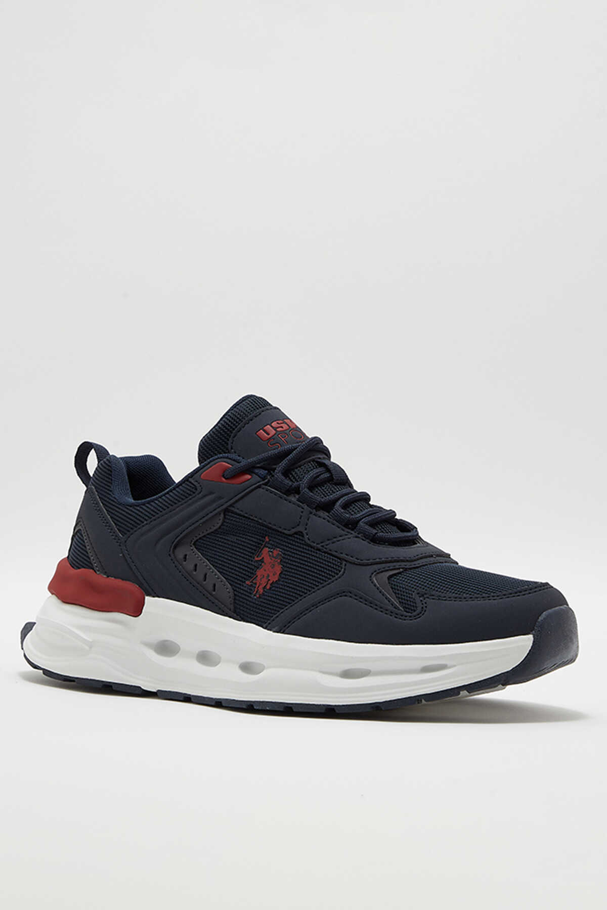 U.S. Polo Assn. 4M JACKY 4FX Erkek Lacivert Sneaker (1)