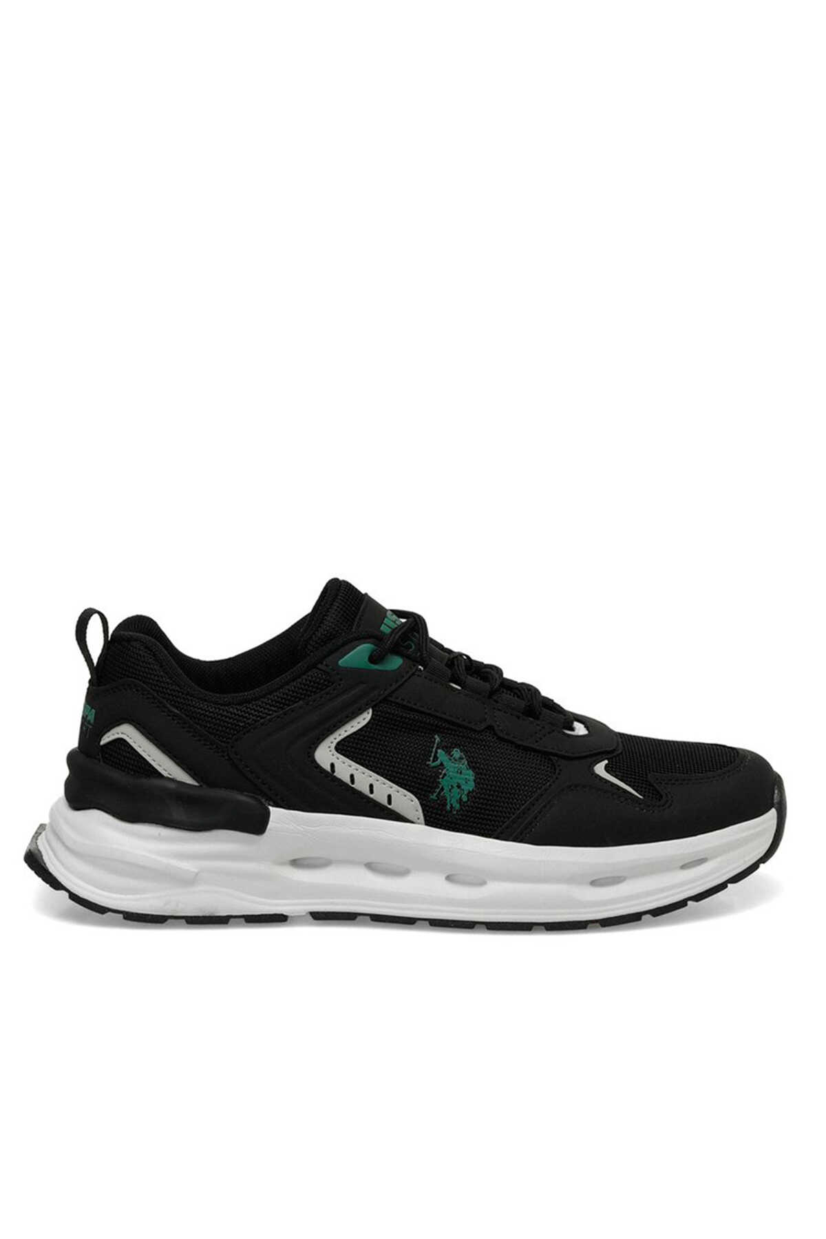 U.S. Polo Assn. - U.S. Polo Assn. 4M JACKY 4FX Erkek Siyah Sneaker