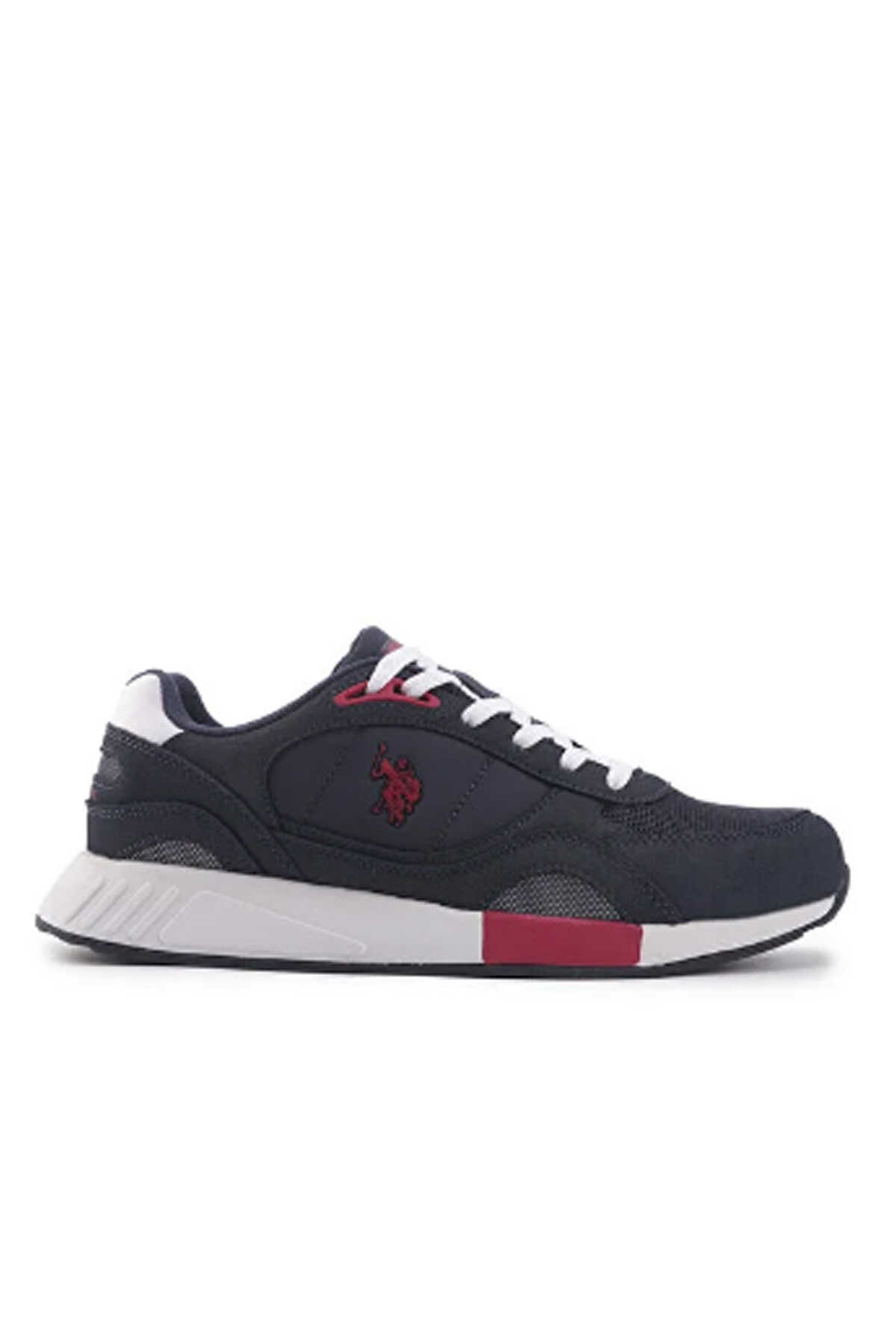 U.S. Polo Assn. - U.S. Polo Assn. 4M LEMAR 4FX Erkek Lacivert Sneaker