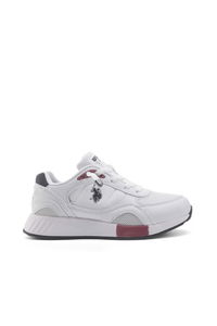 U.S. Polo Assn. - U.S. Polo Assn. 4M LEMAR JR 4FX Unisex Çocuk Beyaz Sneaker U.S. Polo Assn. - U.S. Polo Assn. 4M LEMAR JR 4FX Unisex Çocuk Beyaz Sneaker