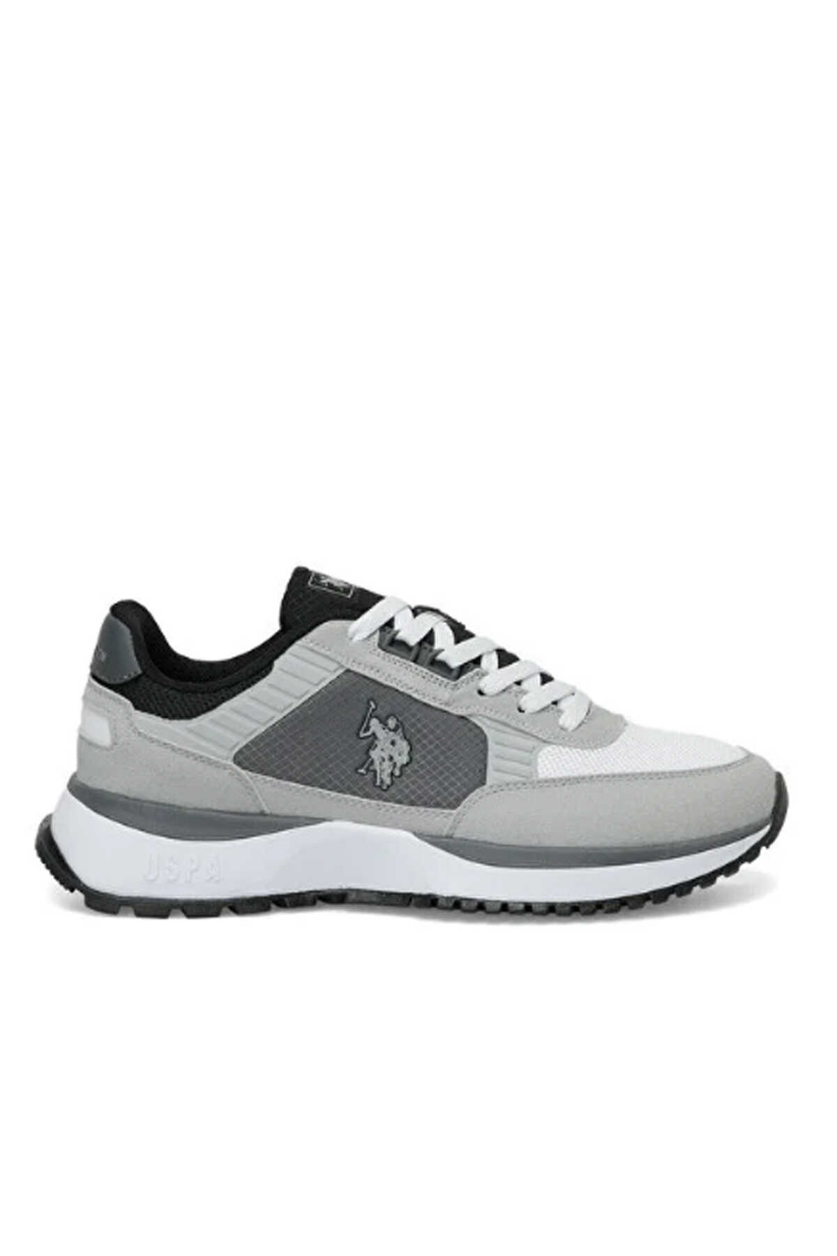 U.S. Polo Assn. - U.S. Polo Assn. 4M MARCUS 4FX Erkek Gri Sneaker