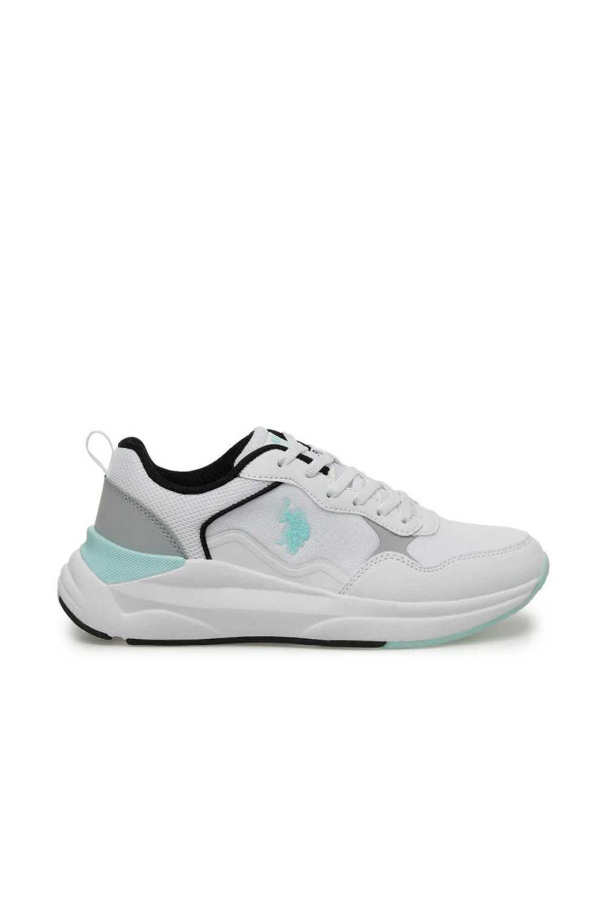 U.S. Polo Assn. - U.S. Polo Assn. 4M MELINDA 4FX Kadın Beyaz Sneaker