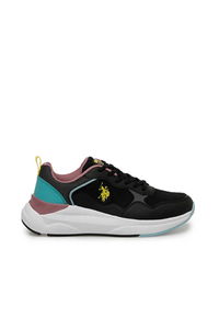 U.S. Polo Assn. - U.S. Polo Assn. 4M MELINDA 4FX Kadın Siyah Sneaker