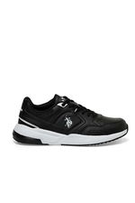 U.S. Polo Assn. - U.S. Polo Assn. 4M POKER 4FX Erkek Siyah Sneaker