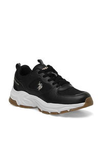 U.S. Polo Assn. - U.S. Polo Assn. 4M SORLEY 4FX Kadın Siyah Sneaker