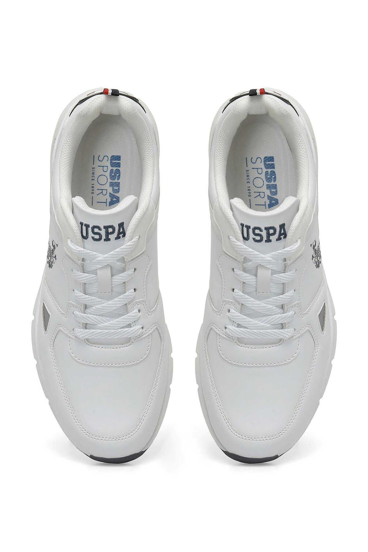 U.S. Polo Assn. 4M VANCE SUMMER 4FX Erkek Beyaz Sneaker U.S. Polo Assn. 4M VANCE SUMMER 4FX Erkek Beyaz Sneaker