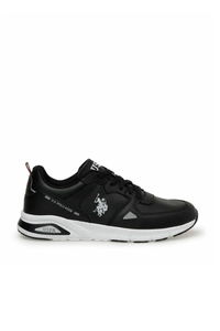 U.S. Polo Assn. - U.S. Polo Assn. 4M VANCE SUMMER 4FX Erkek Siyah Sneaker