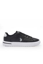 U.S. Polo Assn. - U.S. Polo Assn. 4W MANGO WMN 4PR Kadın Siyah / Beyaz Sneaker U.S. Polo Assn. - U.S. Polo Assn. 4W MANGO WMN 4PR Kadın Siyah / Beyaz Sneaker
