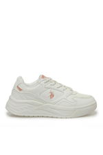 U.S. Polo Assn. - U.S. Polo Assn. 4W MARTHA 4PR Kadın Beyaz Sneaker