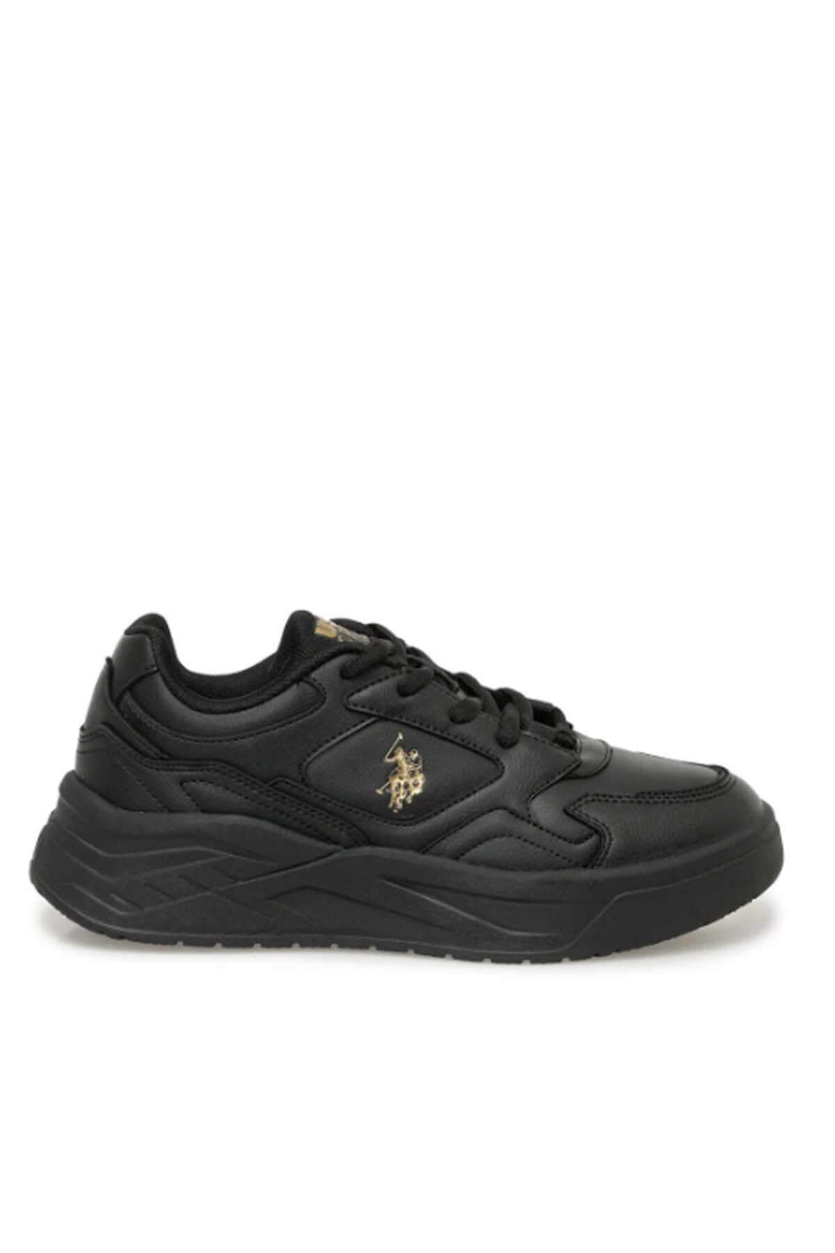 U.S. Polo Assn. - U.S. Polo Assn. 4W MARTHA 4PR Kadın Siyah Sneaker