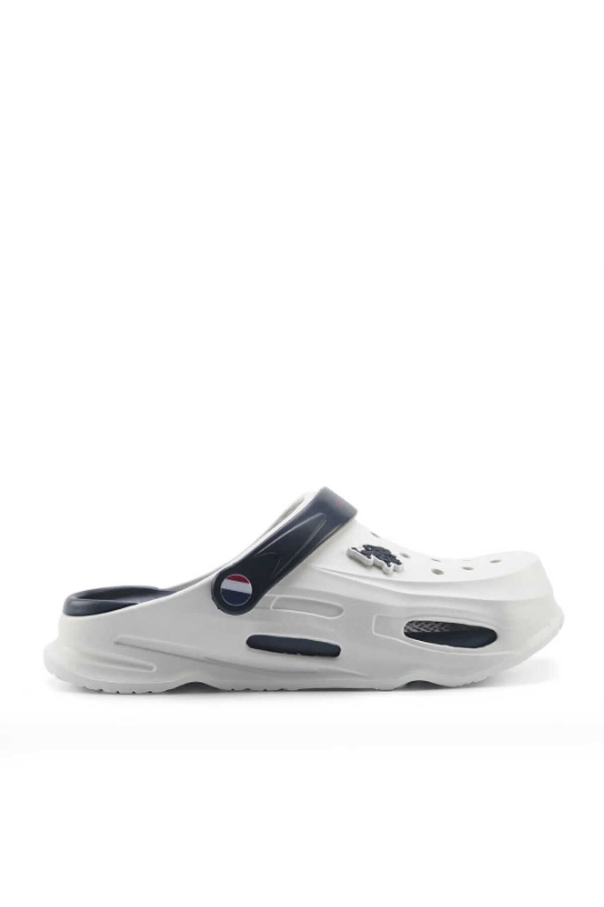 U.S. Polo Assn. - U.S. Polo Assn. 5M CONS 5FX Erkek Terlik Beyaz