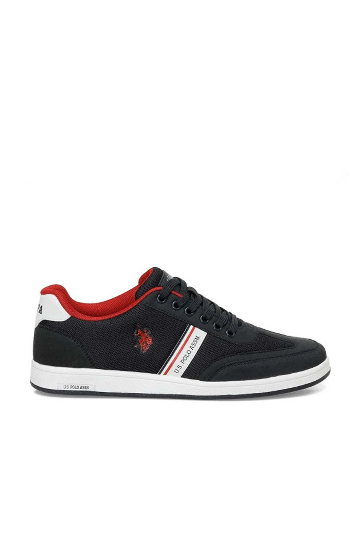U.S. Polo Assn. - U.S. Polo Assn. 5M KARES 5FX Erkek Lacivert Günlük Spor Ayakkabısı