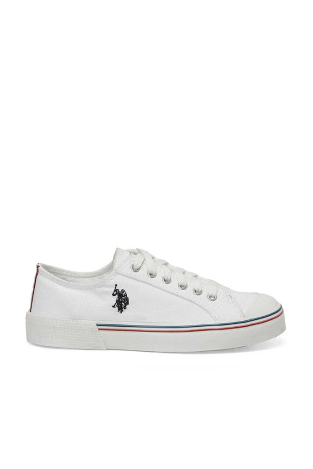 U.S. Polo Assn. - U.S. Polo Assn. 5M PENELOPE 5FX Kadın Beyaz Günlük Spor Ayakkabısı