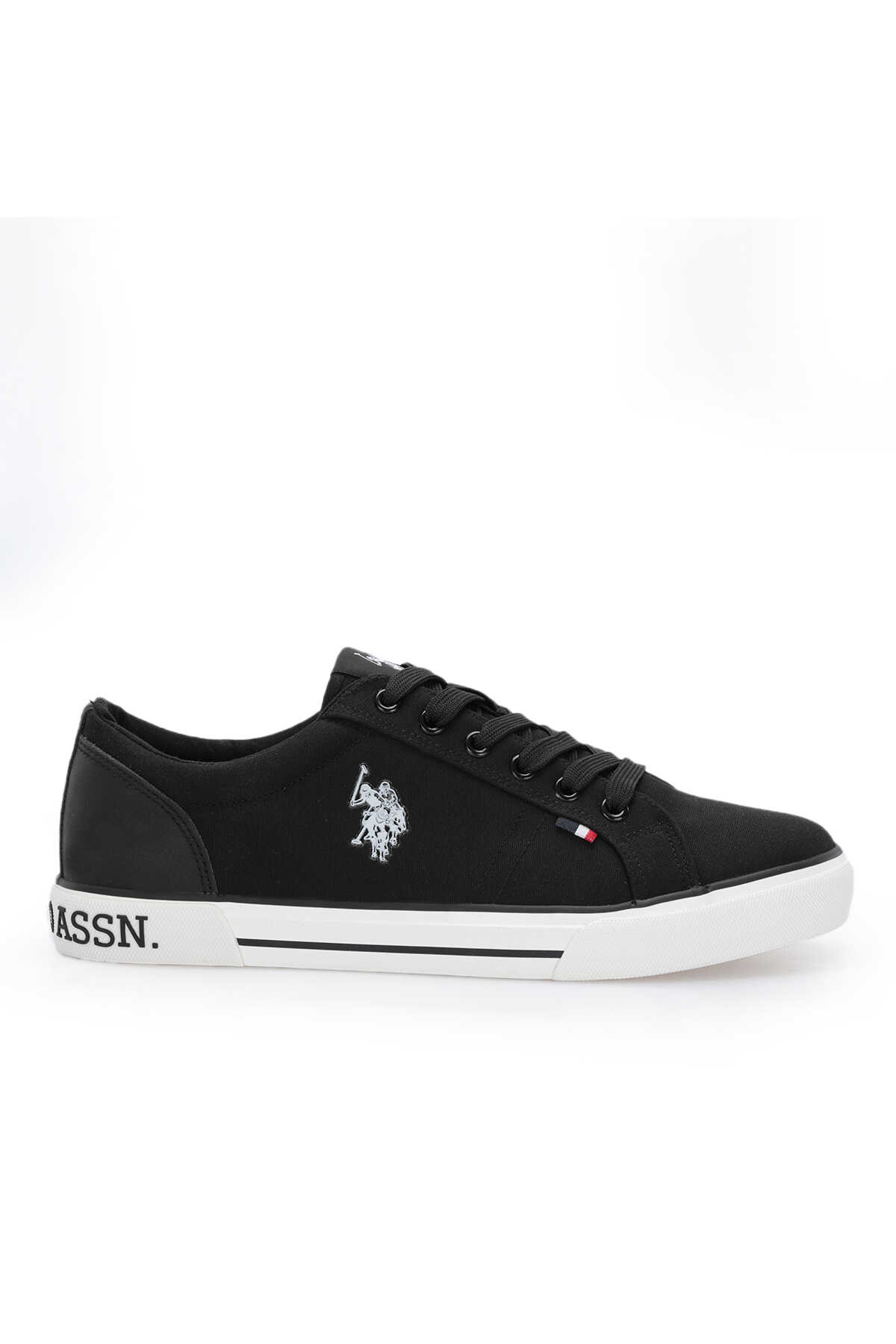 U.S. Polo Assn. - U.S. Polo Assn. 5M TEO 5FX Erkek Sneaker Ayakkabı Siyah