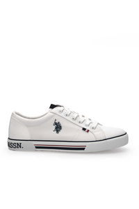 U.S. Polo Assn. - U.S. Polo Assn. 5M TEOX 5FX Erkek Beyaz Sneaker