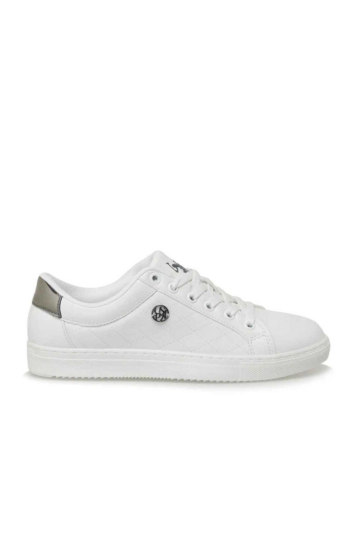 U.S. Polo Assn. - U.S. Polo Assn. 5M TIGGY 5FX Kadın Beyaz Günlük Spor Ayakkabısı