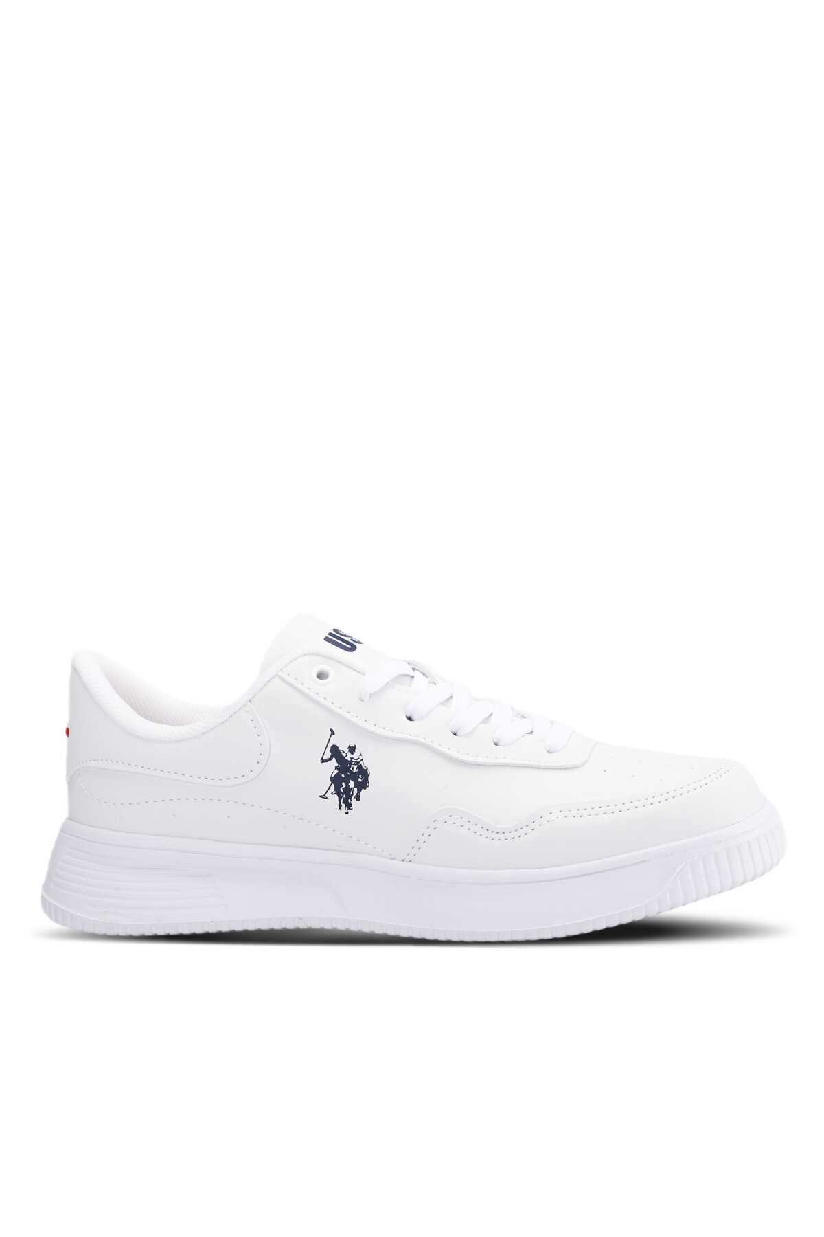 U.S. Polo Assn. - U.S. Polo Assn. ABE 3FX Sneaker Kadın Ayakkabı Beyaz