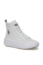 U.S. Polo Assn. - U.S. Polo Assn. CLEMENTINE PU 3PR Kadın Beyaz Sneaker